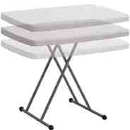 שולחן מתקפל מתכוונן רב שימושי יכול להגיע לגבהים שב